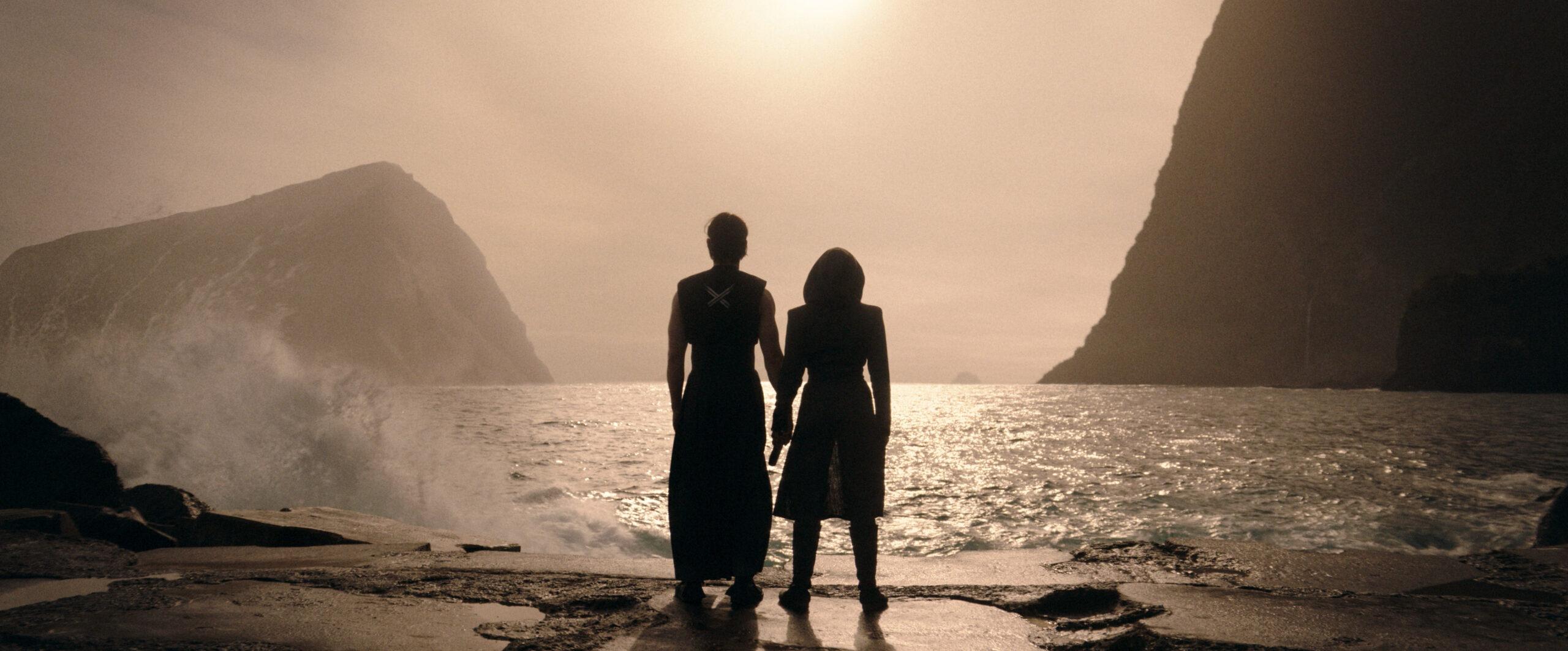 (L-R): The Stranger and Osha Aniseya (Amandla Stenberg) in Lucasfilm's THE ACOLYTE, season one, exclusively on Disney+. ©2024 Lucasfilm Ltd. & TM. All Rights Reserved.